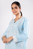 Khaadi EST22288 Blue  Embroidered Prets 2022 Online Shopping