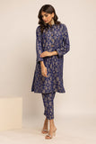Khaadi Classic Kurta, BLUE Festive Pret Formals Online Shopping