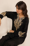 Khaadi Classic Kurta, BLACK Festive Pret Formals Online Shopping