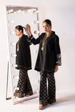 Khaadi Contemporary Kameez, BLACK Festive Pret Formals Online Shopping