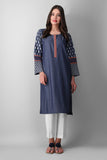 Este21101 Blue Khaadi Ready to Wear 2021