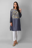 Este21103 Blue Khaadi Ready to Wear 2021