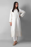Este21201 Off White Khaadi Ready to Wear 2021