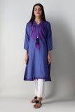 Este21211 Blue Khaadi Ready to Wear 2021