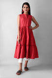 Este21212 Red Khaadi Ready to Wear 2021