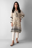 Estp21309 Beige Khaadi Ready to Wear 2021