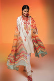 Khaadi ETE20221 WHITE Pret 2021