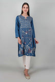 Khaadi ETE20392 BLUE Lawn Pret 2021