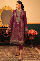 Alkaram FC-34L-22-Deep Mauve Festive Eid Lawn 2022 Online Shopping
