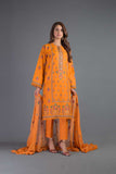 Bareeze Festive Florida Ch3244 Orange Collection 2021