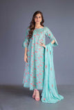 Bareeze Floral Dynasty Mc679 Aqua Collection 2021