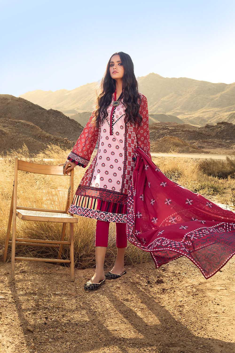 Gul Ahmed Cl-1114 Roselene Collection 2021