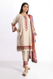 Khaadi Ready to Wear FSP20121-BEIGE Pret 2020 | Khaadi Lawn 2020