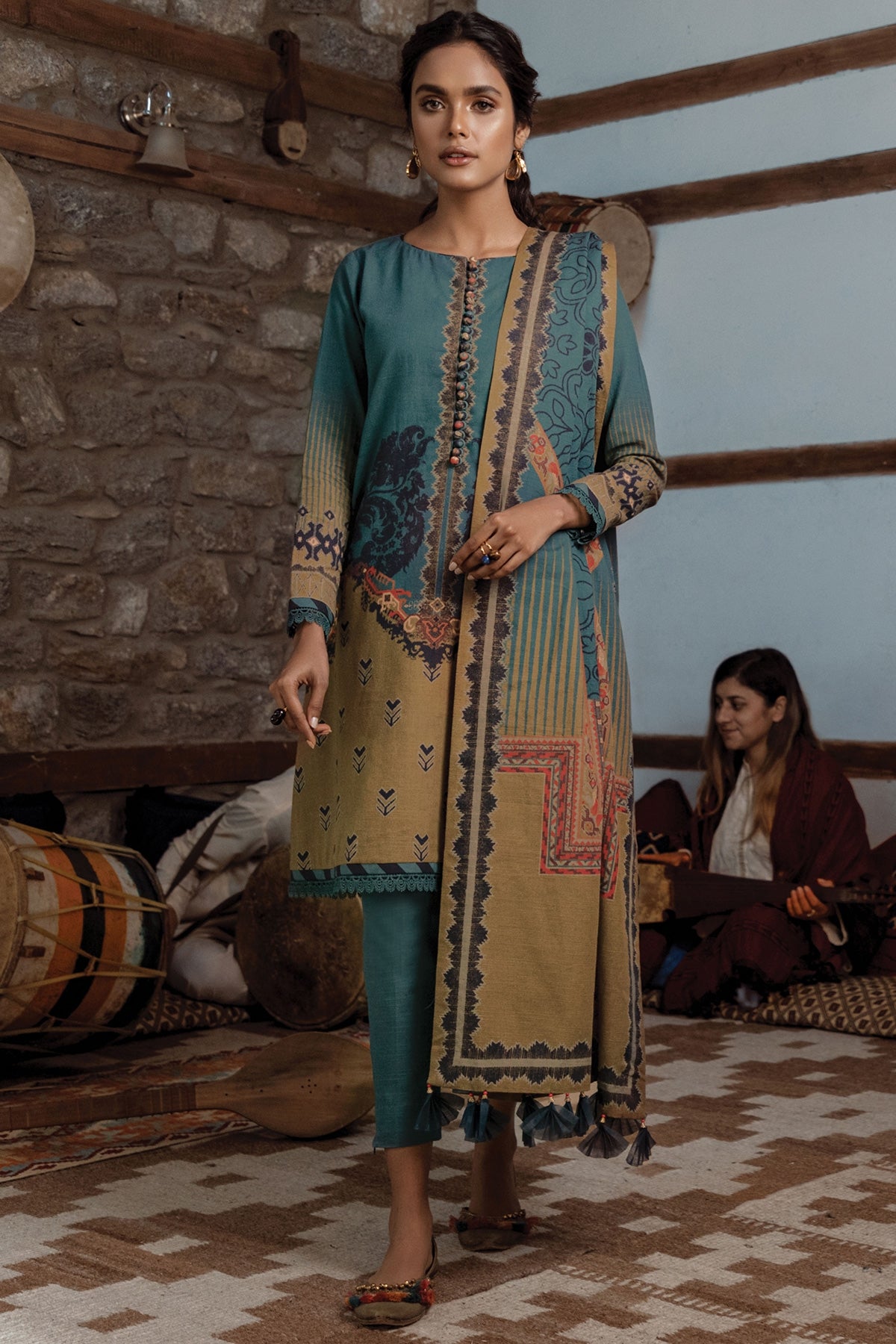 FW-05-21-TURQUOISE Alkaram Winter Collection 2021