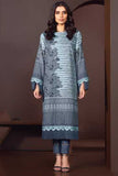 AlKaram Fw-241-20 Blue Winter Collection 2020