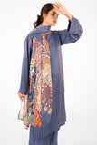 Alkaram FW-34-22-Blue Winter Collection 2022 Online Shopping