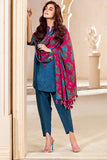 Alkaram FW-50.1-22-Teal Winter Collection 2022 Online Shopping