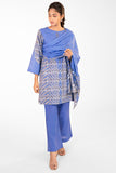 Alkaram FW-54-22-Blue Winter Collection 2022 Online Shopping