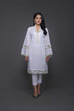 Bareeze Timeless Classic Wr447 White Collection 2021