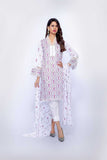 Bareeze Geometric Vista Ch2723 White Collection 2021