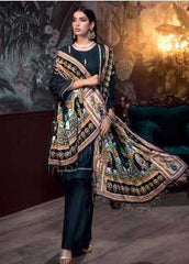 Gul Ahmed Embroidered Raw Silk Winter Collection 03 Gohar 2019