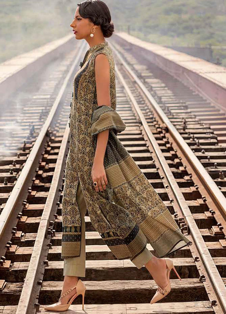 Gul Ahmed CS12002 A Velvet Winter Collection 2021 Original Brand