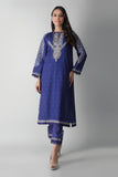 Khaadi I21208 Blue Summer Lawn 2021