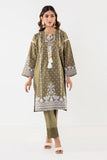 Khaadi ICA22201 Beige Eid Lawn Collection 2022 Online Shopping