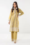 Khaadi ICA22202 Beige Eid Lawn Collection 2022 Online Shopping