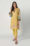 Khaadi Ik20402 Yellow Winter Collection 2020