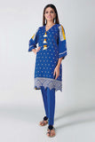 Khaadi Ilk20401 Blue Winter Collection 2020