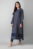 Khaadi Im21209 Blue Summer Lawn 2021