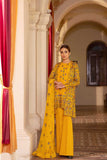 Bareeze Gulab Kaar Ch3153 Yellow Collection 2021