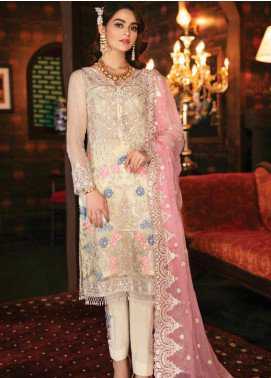 Serene Premium Embroidered Luxury Collection 104 Spring Fusion 2019