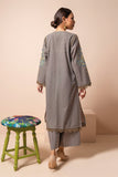 Is22102 Grey Khaadi Online Spring Summer 2022