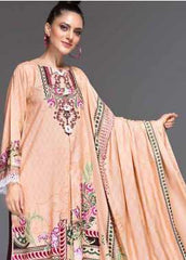 Ittehad Textiles Printed Linen Winter Collection Design 3026-B 2019