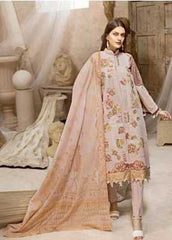 Ittehad Textiles Embroidered Karandi Winter Collection Camille 2019