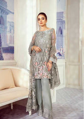 Iznik 09 Pale Sky Imperial Dreams Chiffon Collection 2020 | Iznik 2020