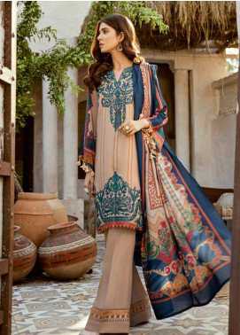 Iznik Embroidered Linen Winter Collection 10 Earthy Tales 2019