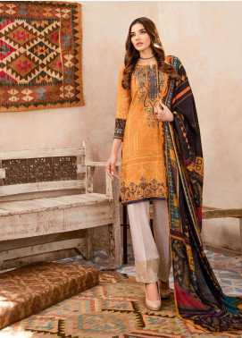 Iznik Embroidered Linen Winter Collection 11 Veince 2019