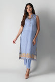 J21390 Blue Khaadi Autumn Collection 2021