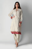 J21394 Off-white Khaadi Autumn Collection 2021