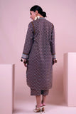 J22103 Brown Khaadi Online Spring Summer 2022