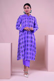 J22109 Purple Khaadi Online Spring Summer 2022