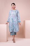 Khaadi J22113 Blue Summer Lawn 2022 Online Shopping