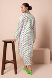 J22114 White Khaadi Online Spring Summer 2022