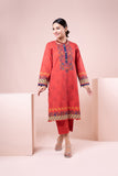 J22115 Red Khaadi Online Spring Summer 2022