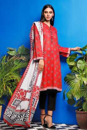 Gul Ahmed Printed Lawn Suit TLP-10 A 2020