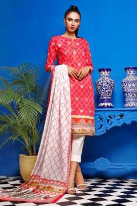 Gul Ahmed Printed Lawn Suit TLP-07 A 2020