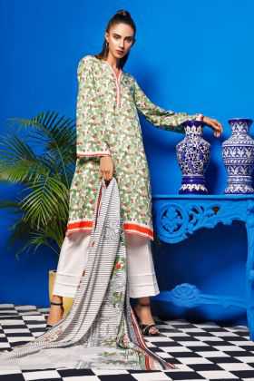 Gul Ahmed Printed Lawn Suit TLP-16 A 2020
